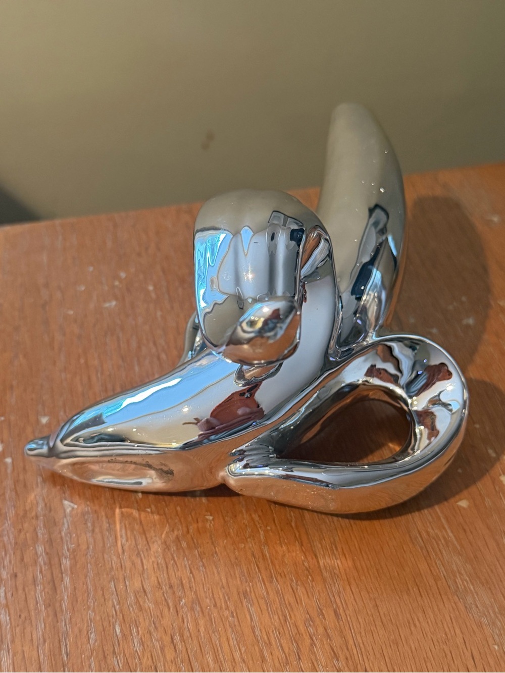 Jonathan Adler Chrome Banana Vase - Picture 3 of 4